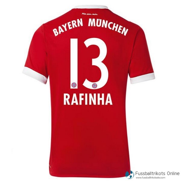 Bayern München Trikot Heim Rafinha 2017-18 Fussballtrikots Günstig